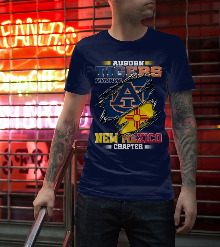 Auburn Tigers Territory New Mexico Chapter T-Shirt