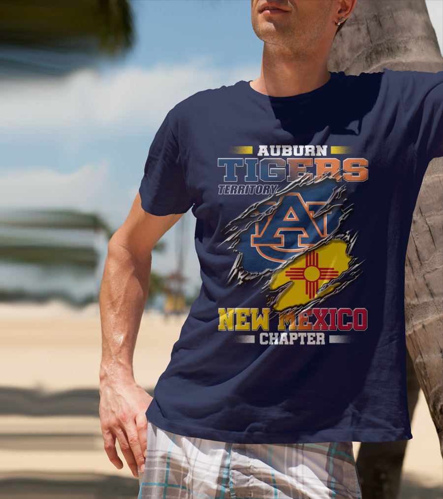 Auburn Tigers Territory New Mexico Chapter T-Shirt