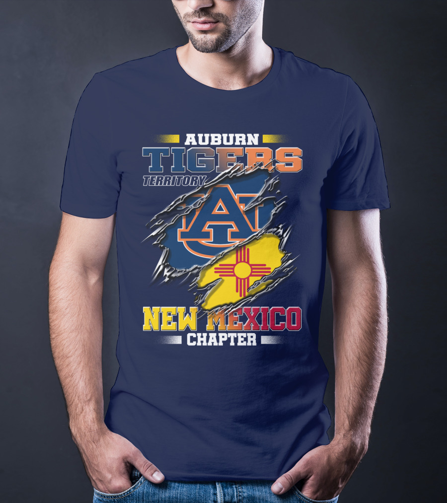 Auburn Tigers Territory New Mexico Chapter T-Shirt
