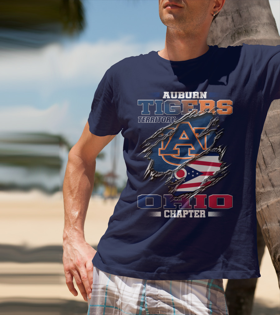 Auburn Tigers Territory Ohio Chapter T-Shirt