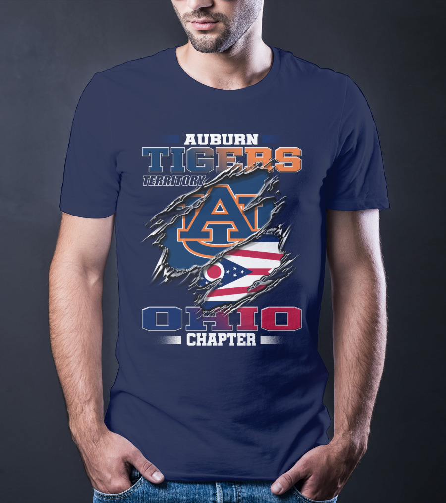 Auburn Tigers Territory Ohio Chapter T-Shirt