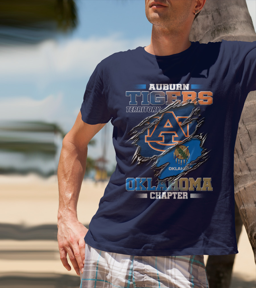 Auburn Tigers Territory Oklahoma Chapter T-Shirt