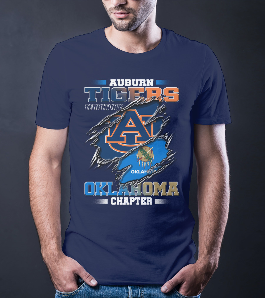 Auburn Tigers Territory Oklahoma Chapter T-Shirt