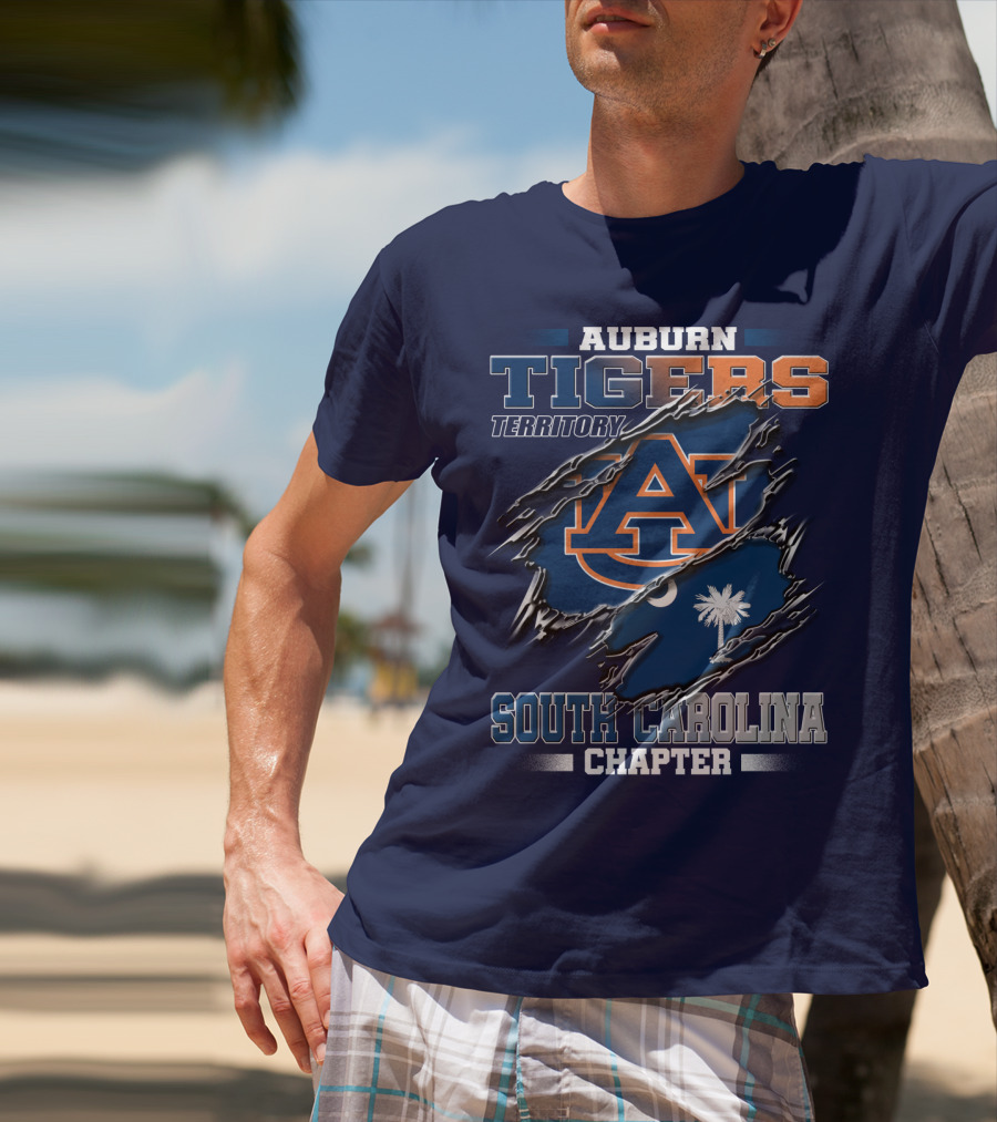 Auburn Tigers Territory South Carolina Chapter T-Shirt