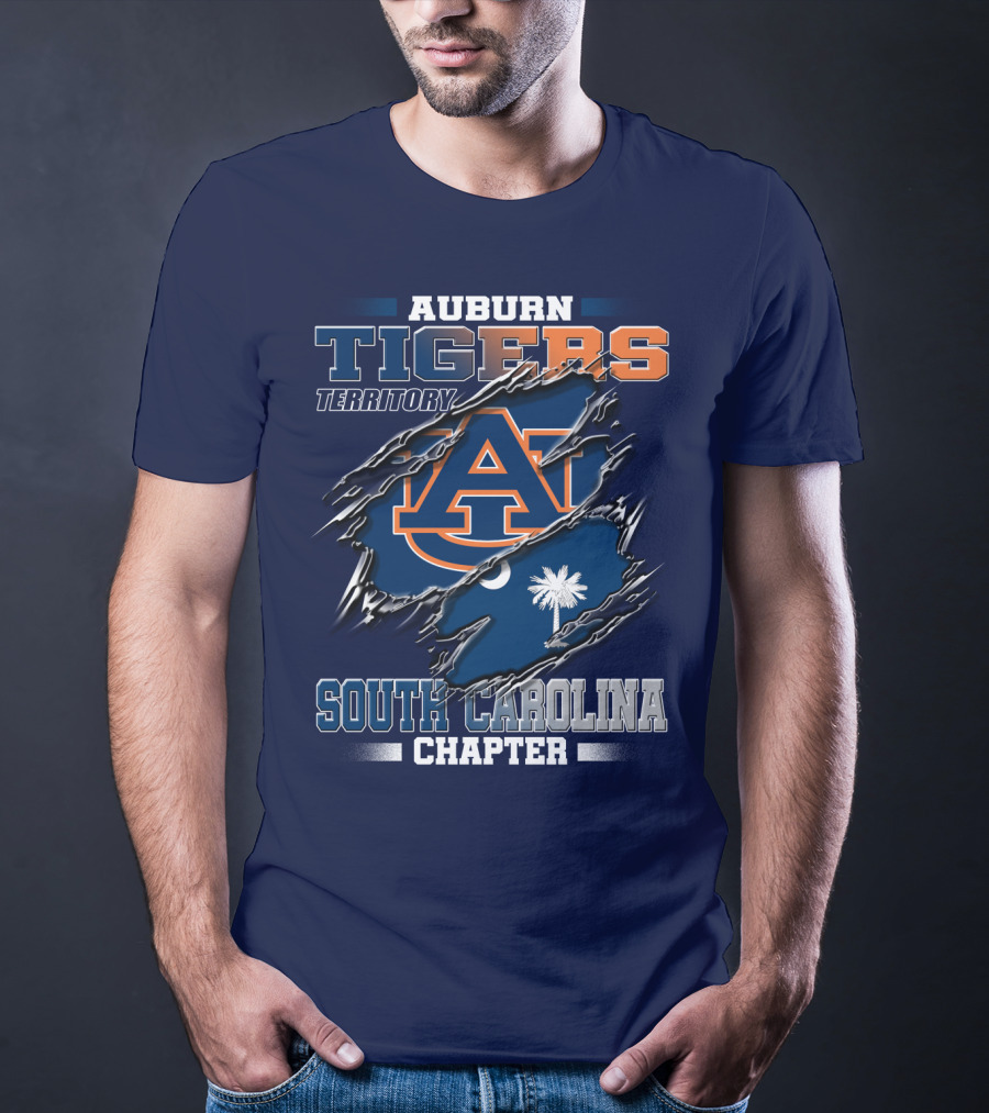 Auburn Tigers Territory South Carolina Chapter T-Shirt