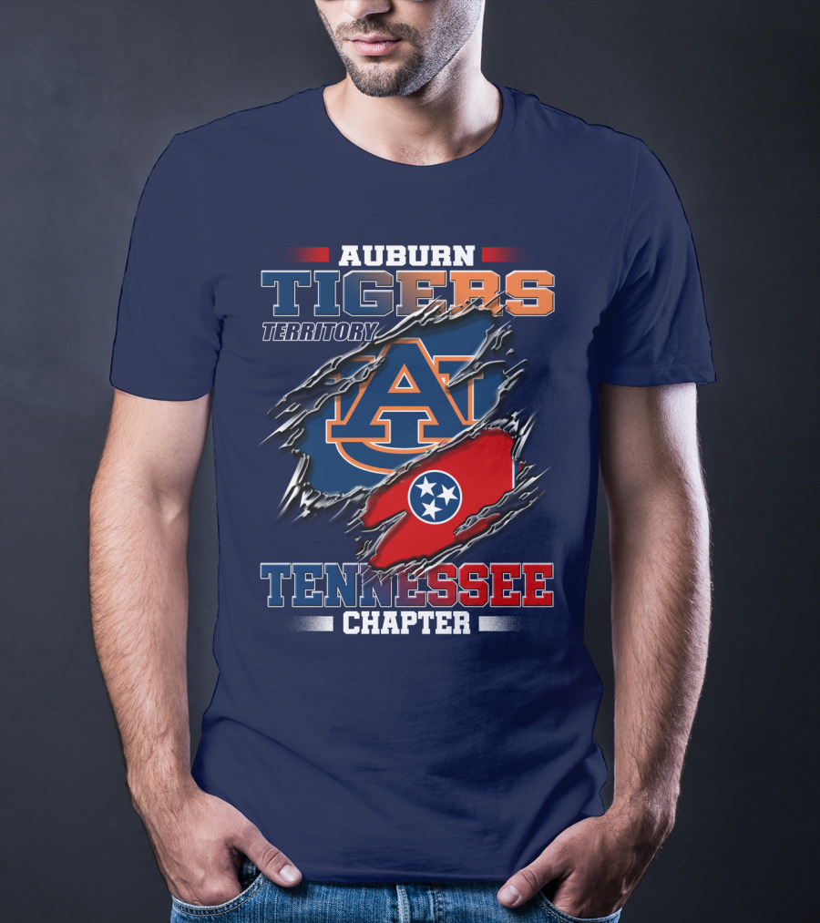 Auburn Tigers Territory Tennessee Chapter T-Shirt