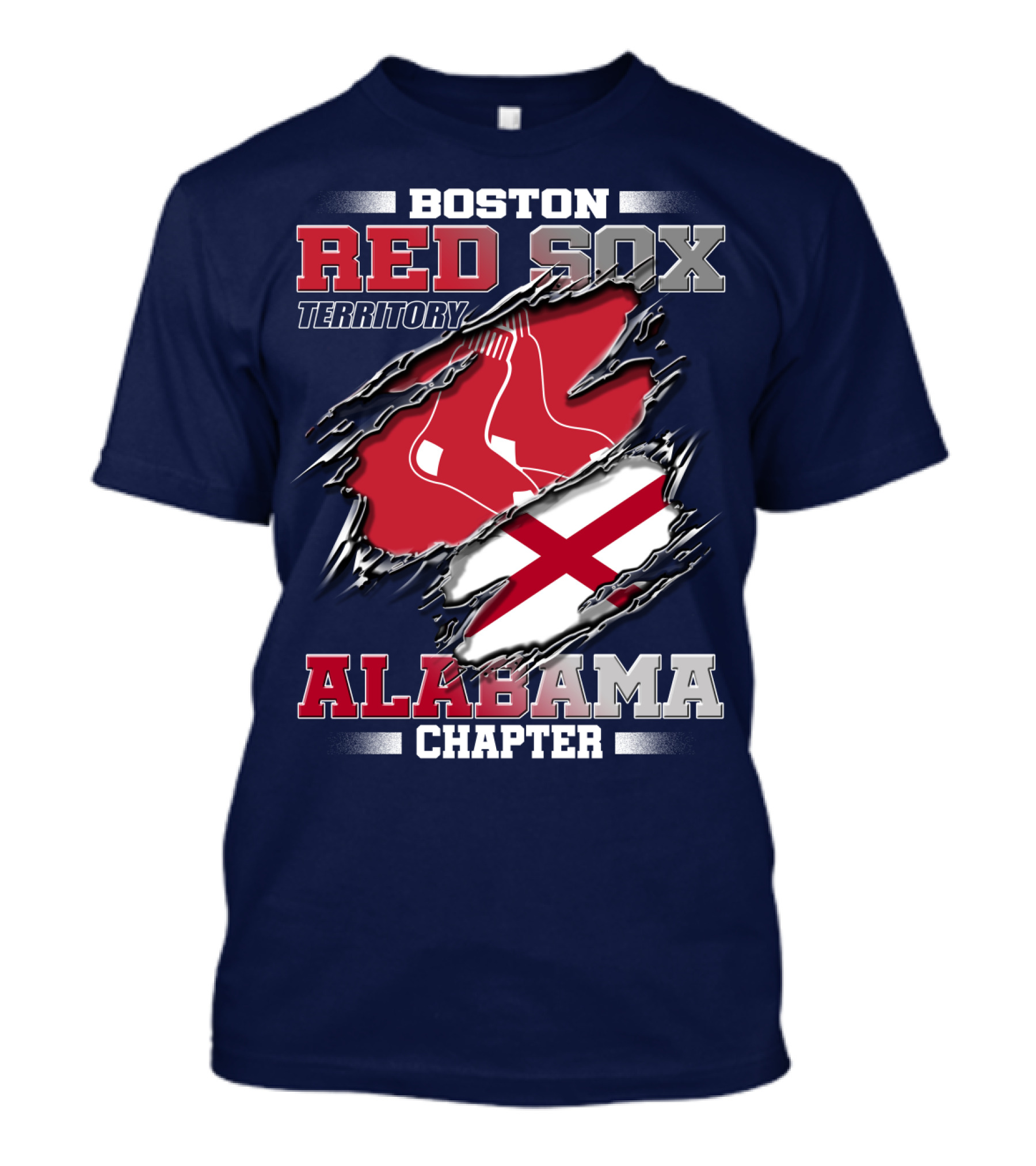 Boston Red Sox Territory Alabama Chapter T-Shirt