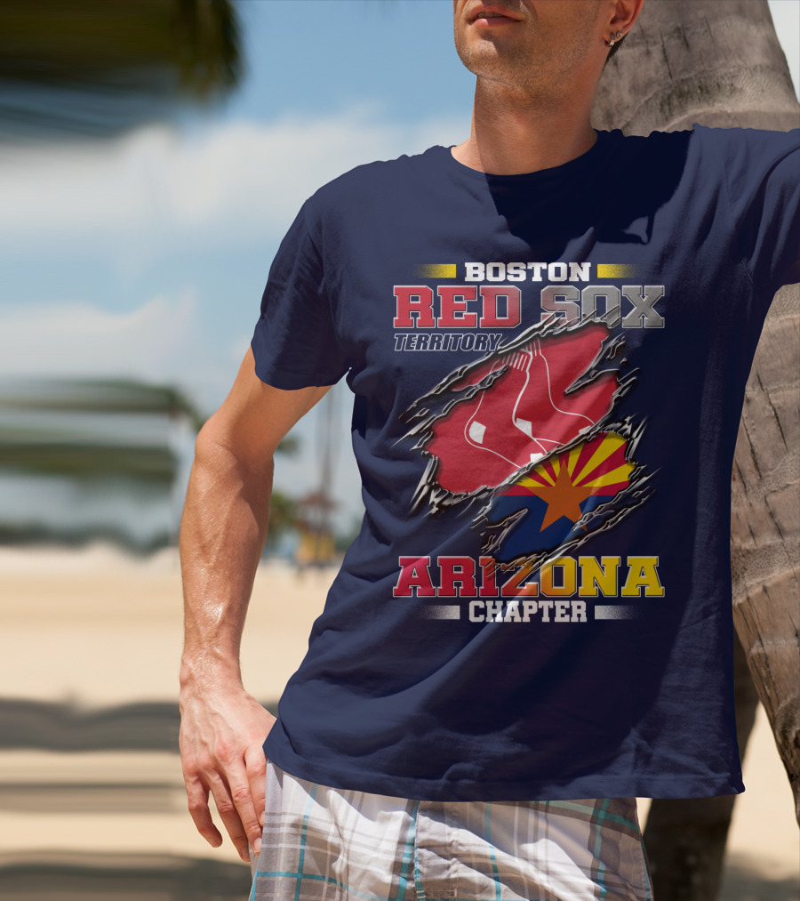 Boston Red Sox Territory Arizona Chapter T-Shirt