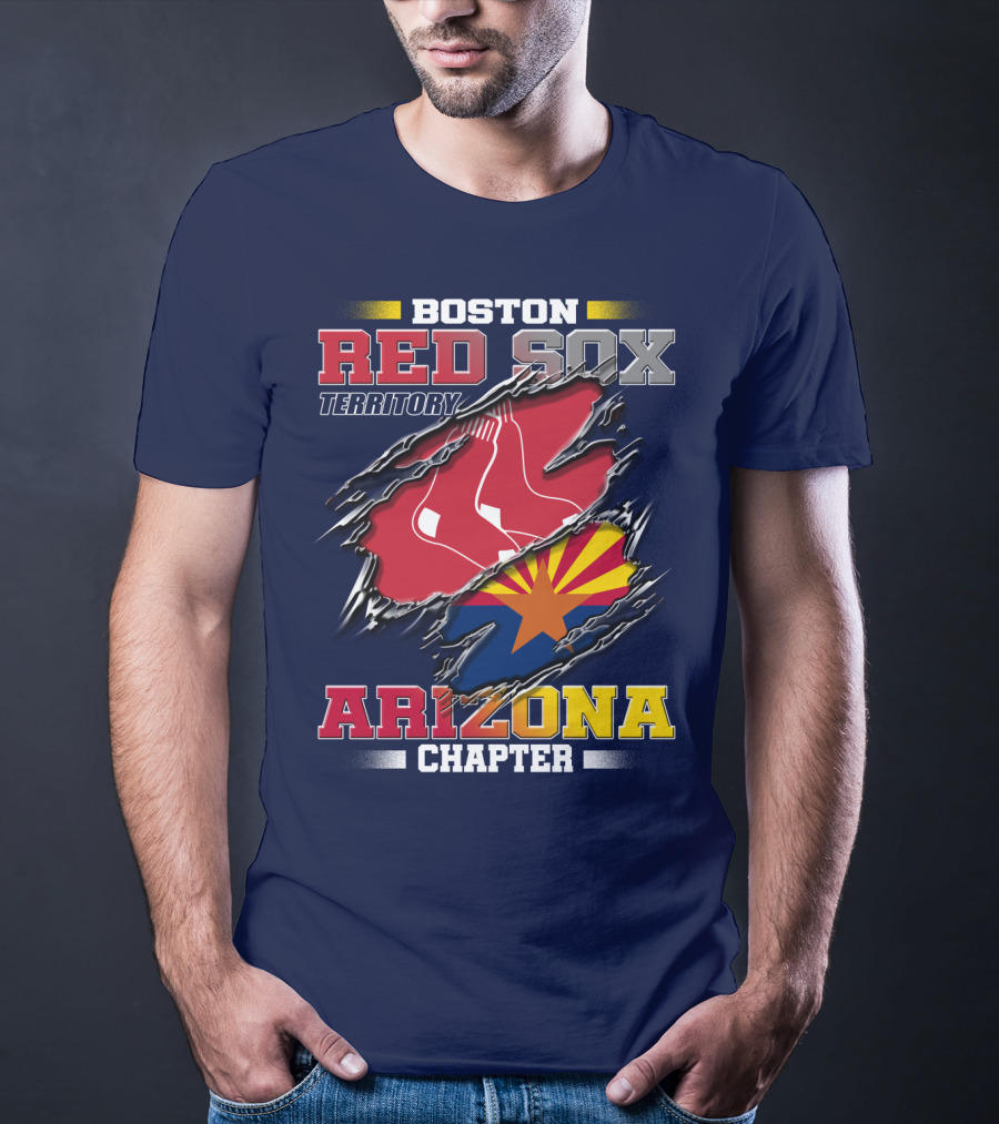 Boston Red Sox Territory Arizona Chapter T-Shirt