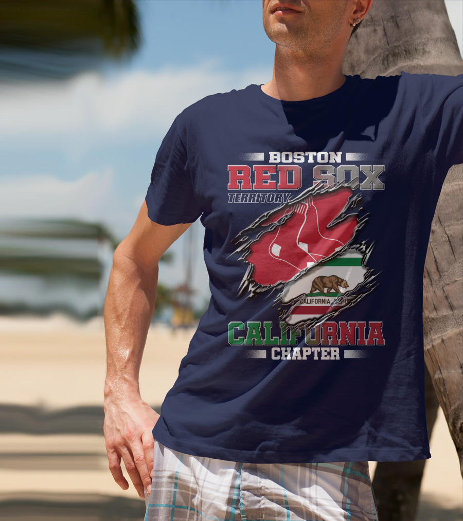 Boston Red Sox Territory California Chapter T-Shirt
