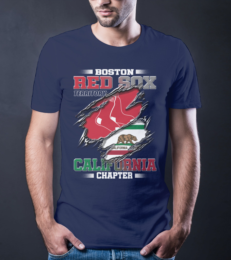 Boston Red Sox Territory California Chapter T-Shirt