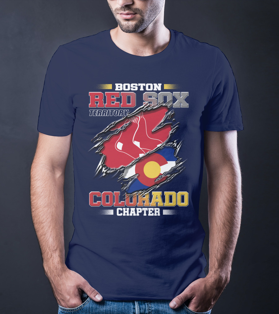 Boston Red Sox Territory Colorado Chapter T-Shirt