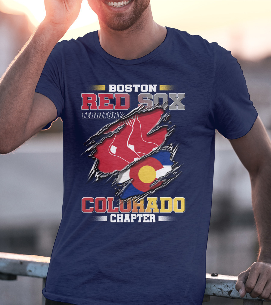 Boston Red Sox Territory Colorado Chapter T-Shirt