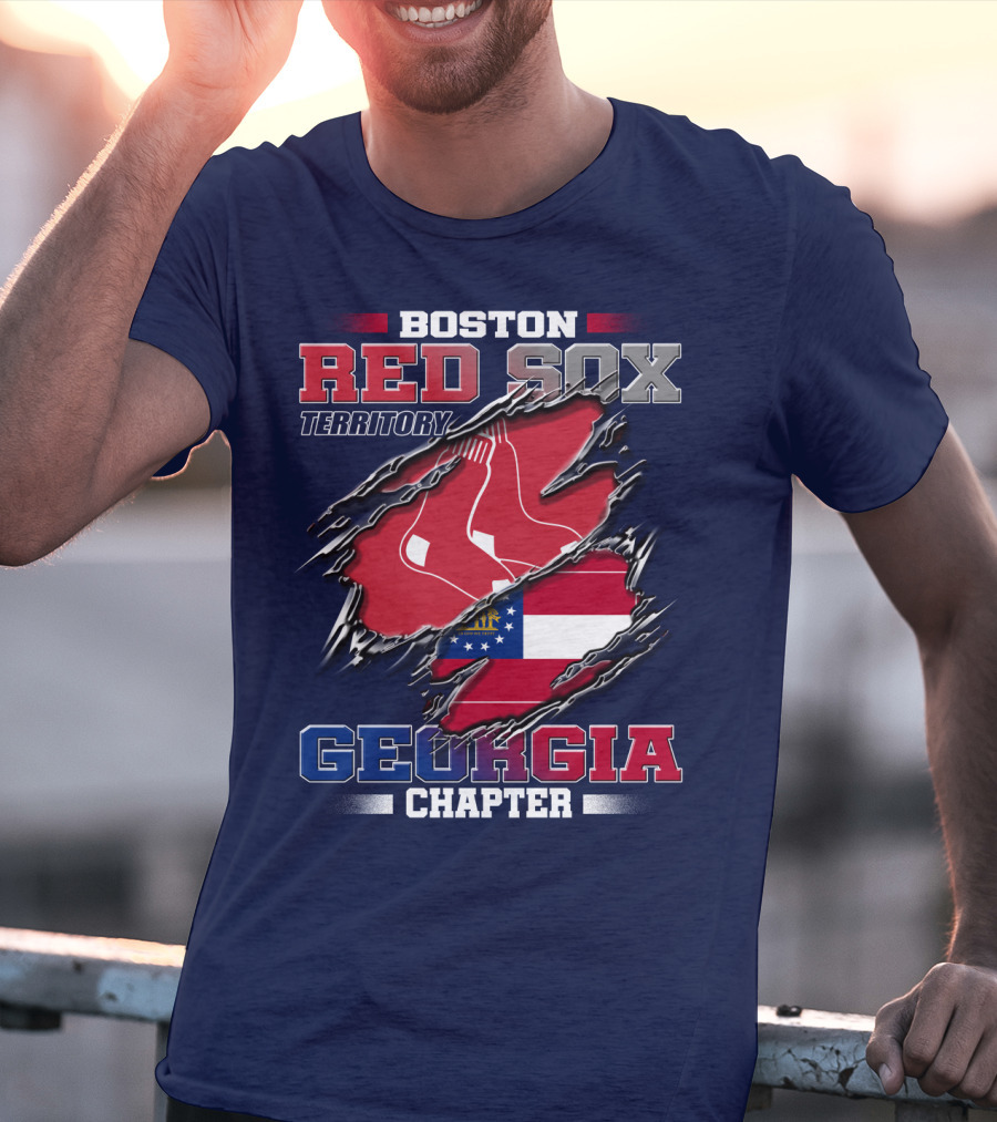 Boston Red Sox Territory Georgia Chapter T-Shirt