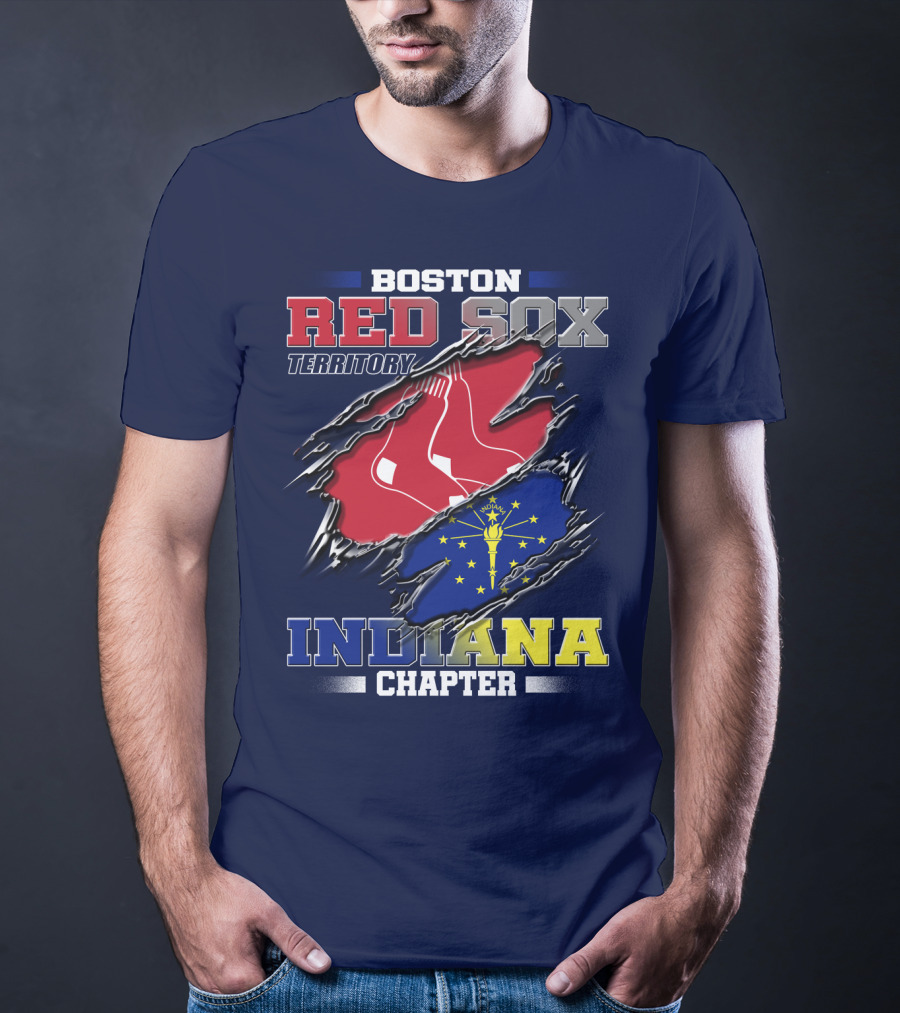 Boston Red Sox Territory Indiana Chapter T-Shirt
