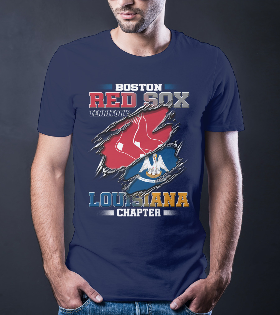 Boston Red Sox Territory Louisiana Chapter T-Shirt
