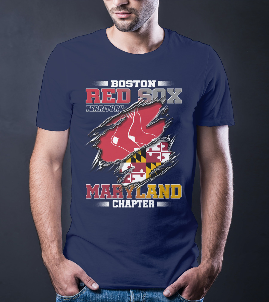 Boston Red Sox Territory Maryland Chapter T-Shirt