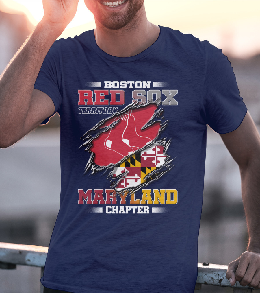 Boston Red Sox Territory Maryland Chapter T-Shirt