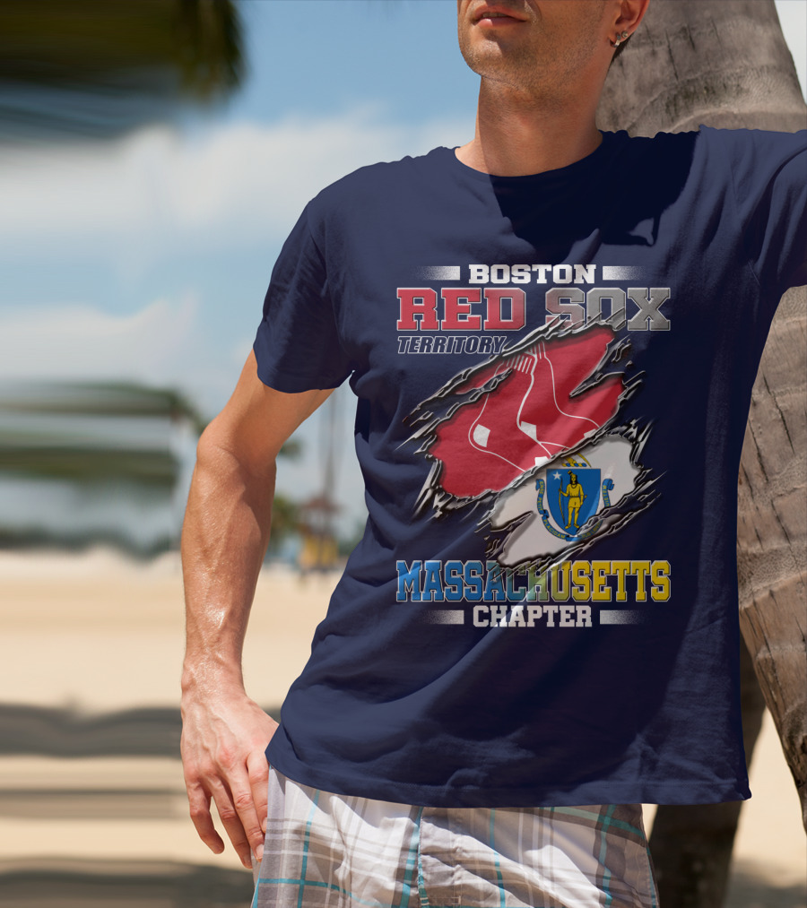 Boston Red Sox Territory Massachusetts Chapter T-Shirt
