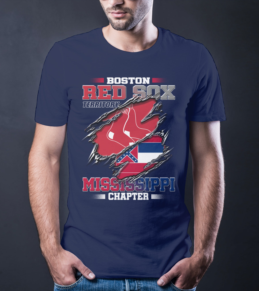 Boston Red Sox Territory Mississippi Chapter T-Shirt