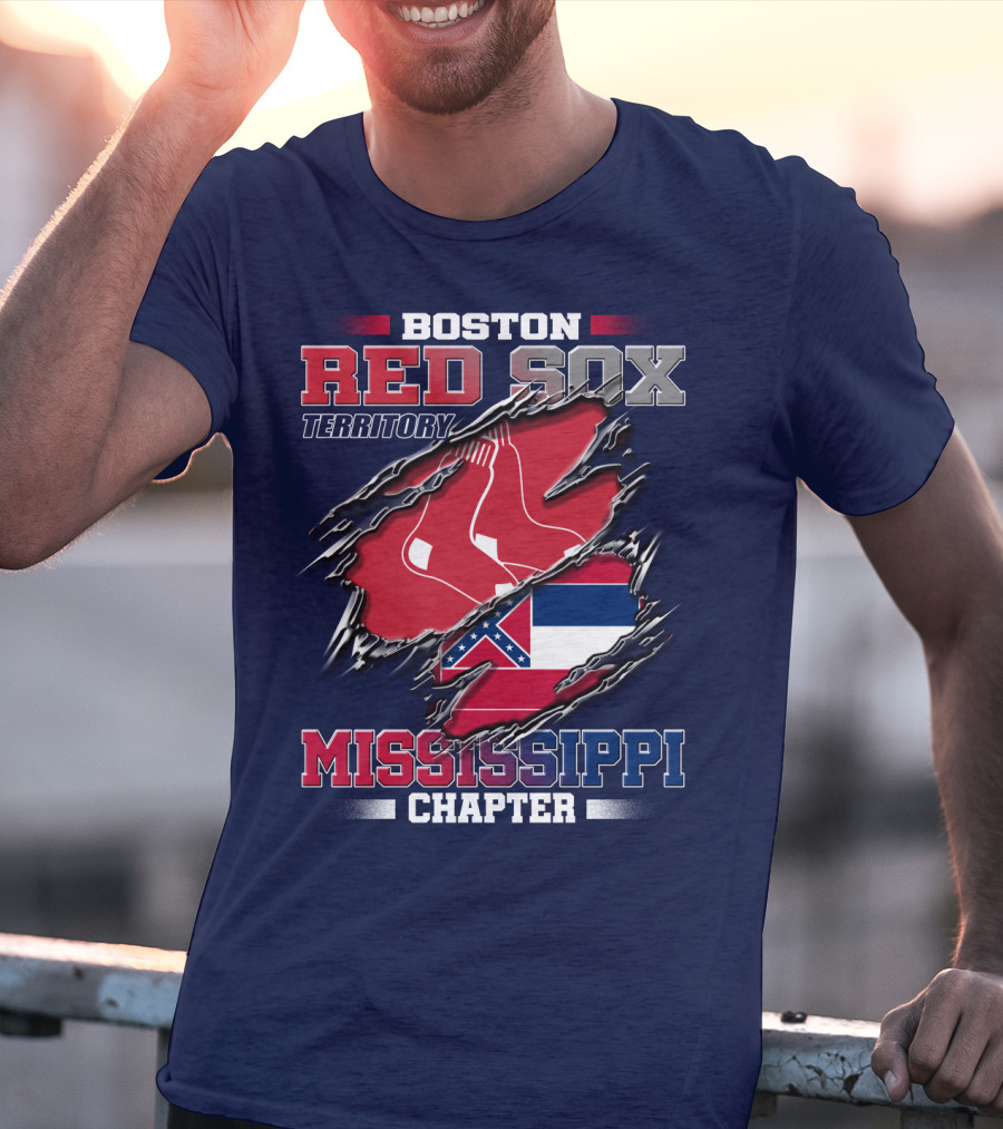 Boston Red Sox Territory Mississippi Chapter T-Shirt