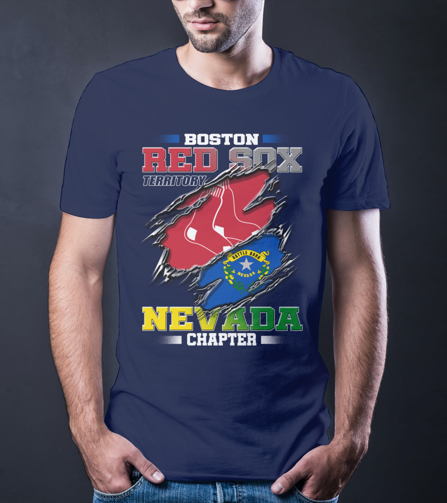 Boston Red Sox Territory Nevada Chapter T-Shirt