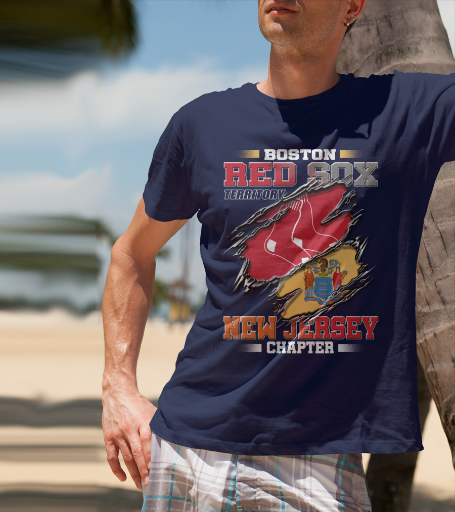 Boston Red Sox Territory New Jersey Chapter T-Shirt