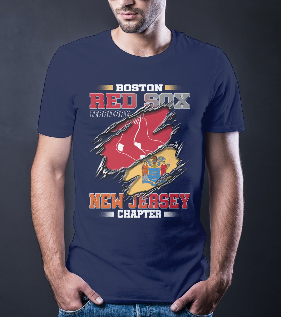 Boston Red Sox Territory New Jersey Chapter T-Shirt