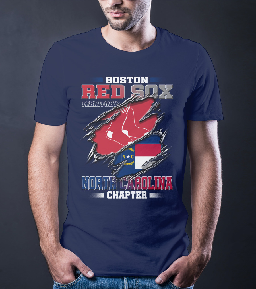 Boston Red Sox Territory North Carolina Chapter T-Shirt