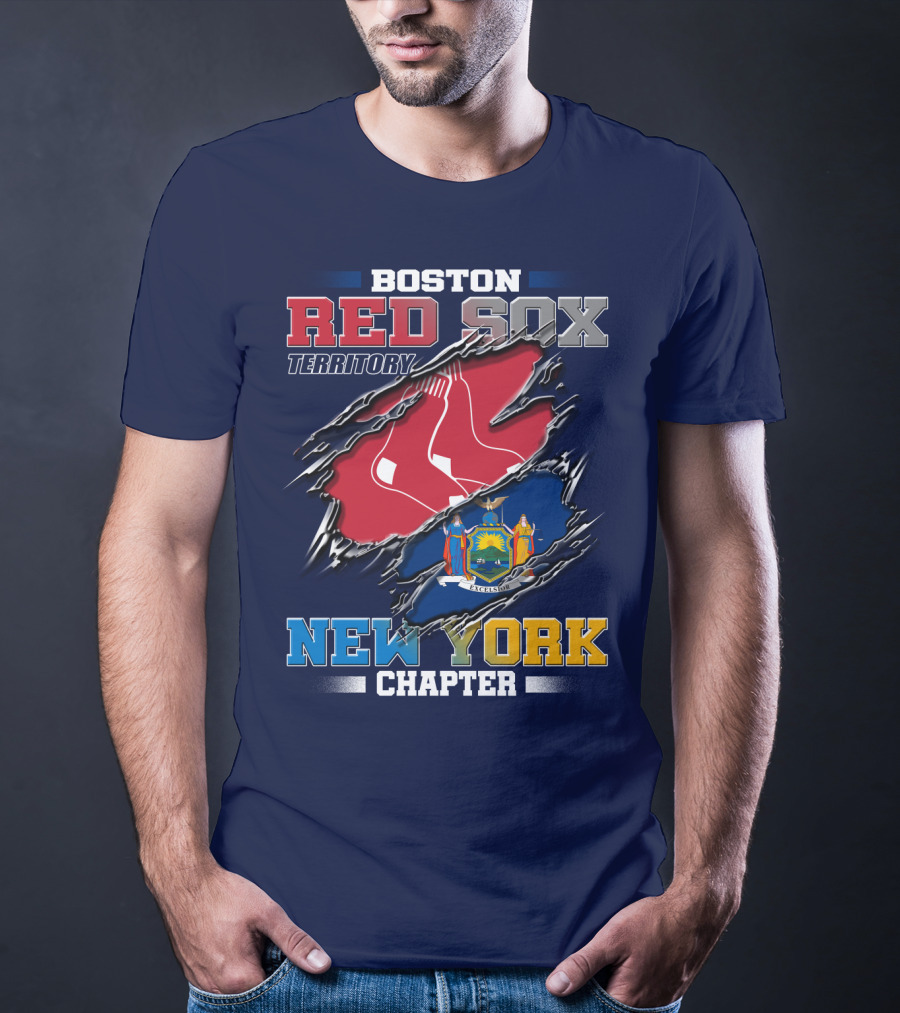 Boston Red Sox Territory New York Chapter T-Shirt