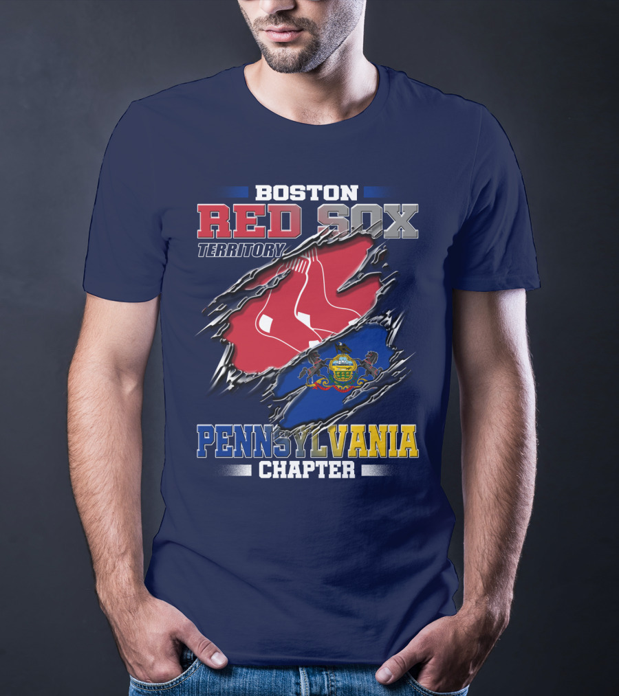 Boston Red Sox Territory Pennsylvania Chapter T-Shirt
