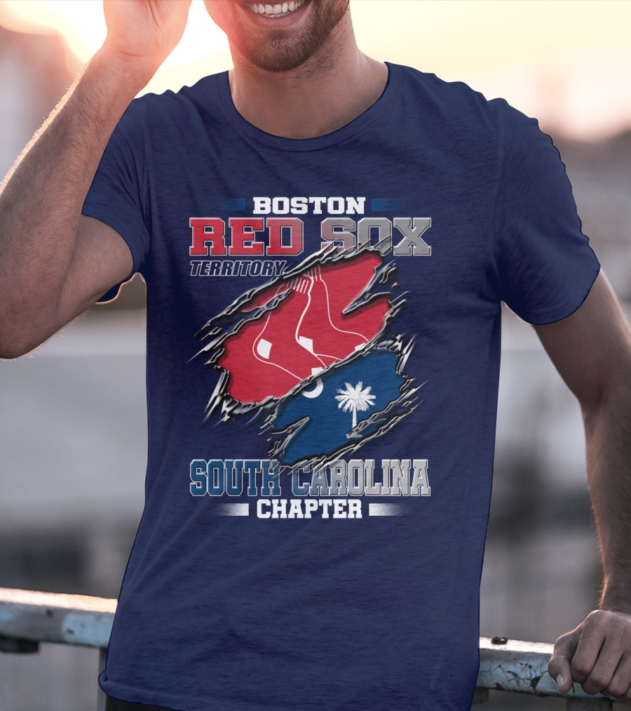 Boston Red Sox Territory South Carolina Chapter T-Shirt
