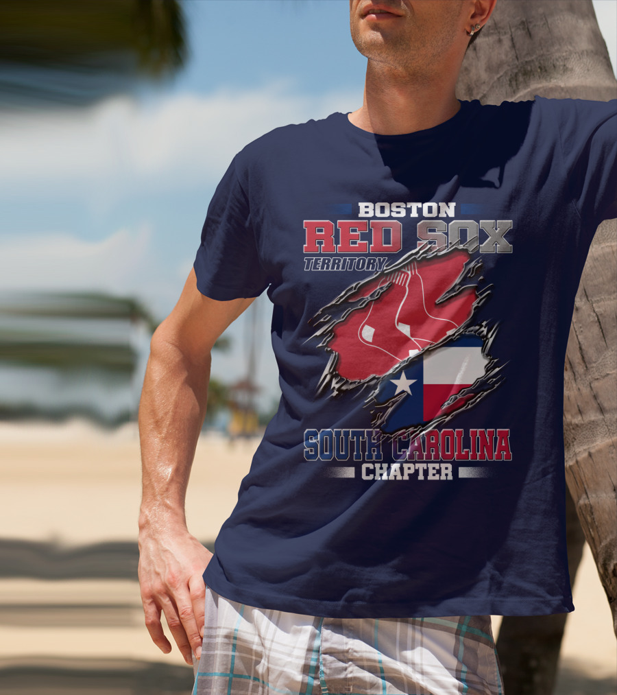 Boston Red Sox Territory South Carolina Chapter T-Shirt