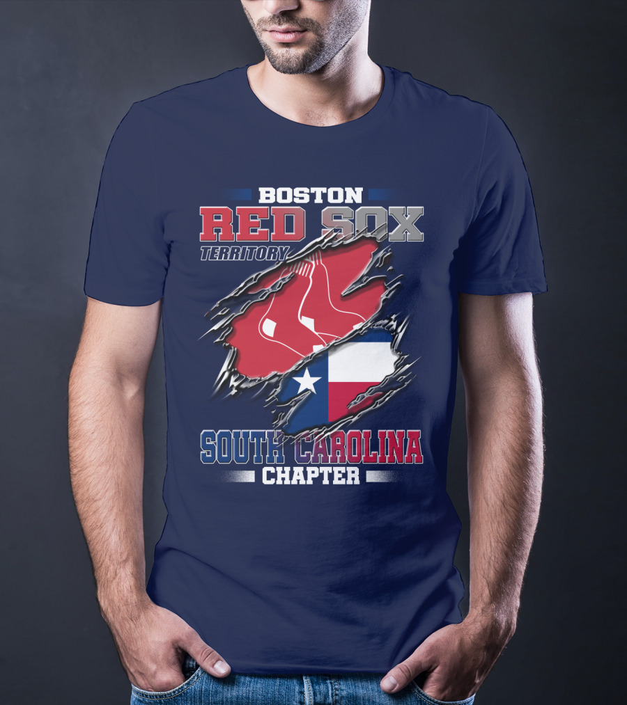 Boston Red Sox Territory South Carolina Chapter T-Shirt