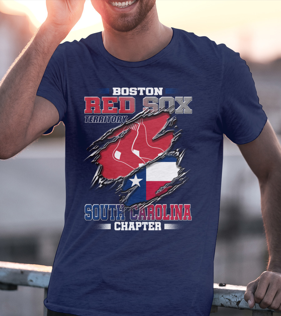 Boston Red Sox Territory South Carolina Chapter T-Shirt