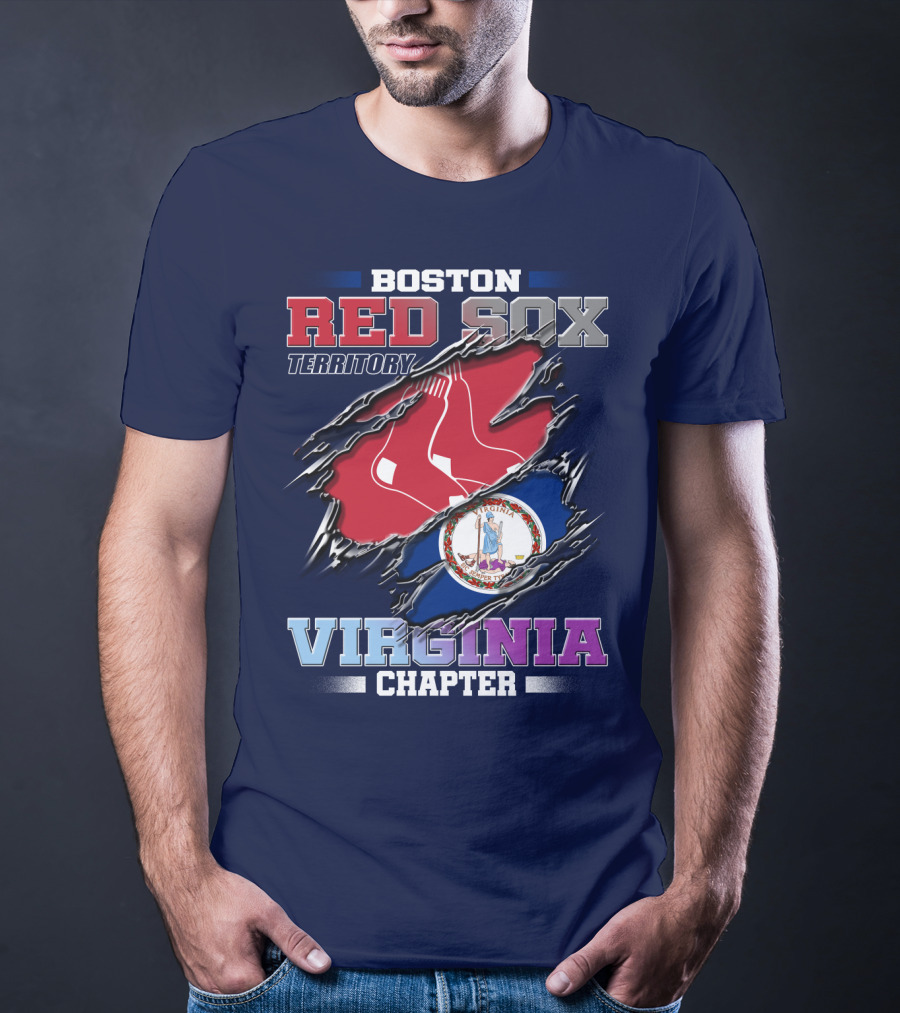 Boston Red Sox Territory Virginia Chapter T-Shirt