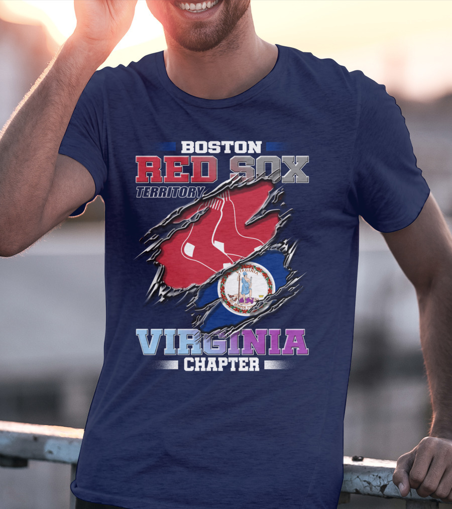 Boston Red Sox Territory Virginia Chapter T-Shirt