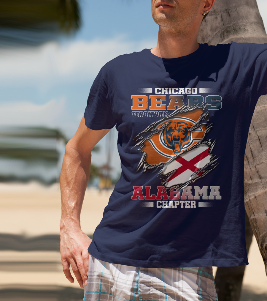 Chicago Bears Territory Alabama Chapter T-Shirt