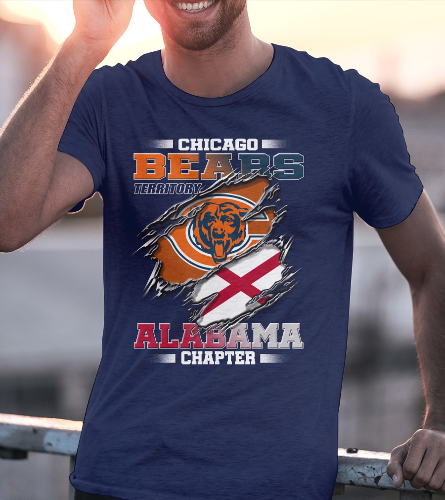 Chicago Bears Territory Alabama Chapter T-Shirt