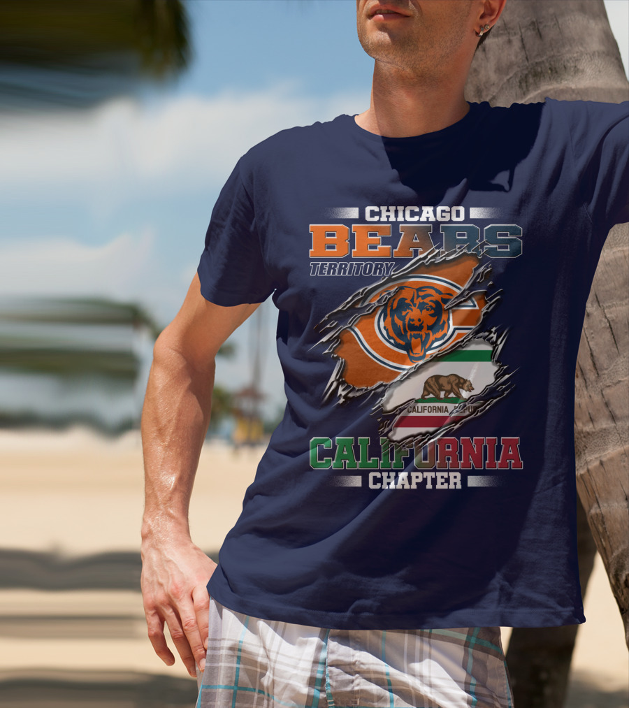 Chicago Bears Territory California Chapter T-Shirt
