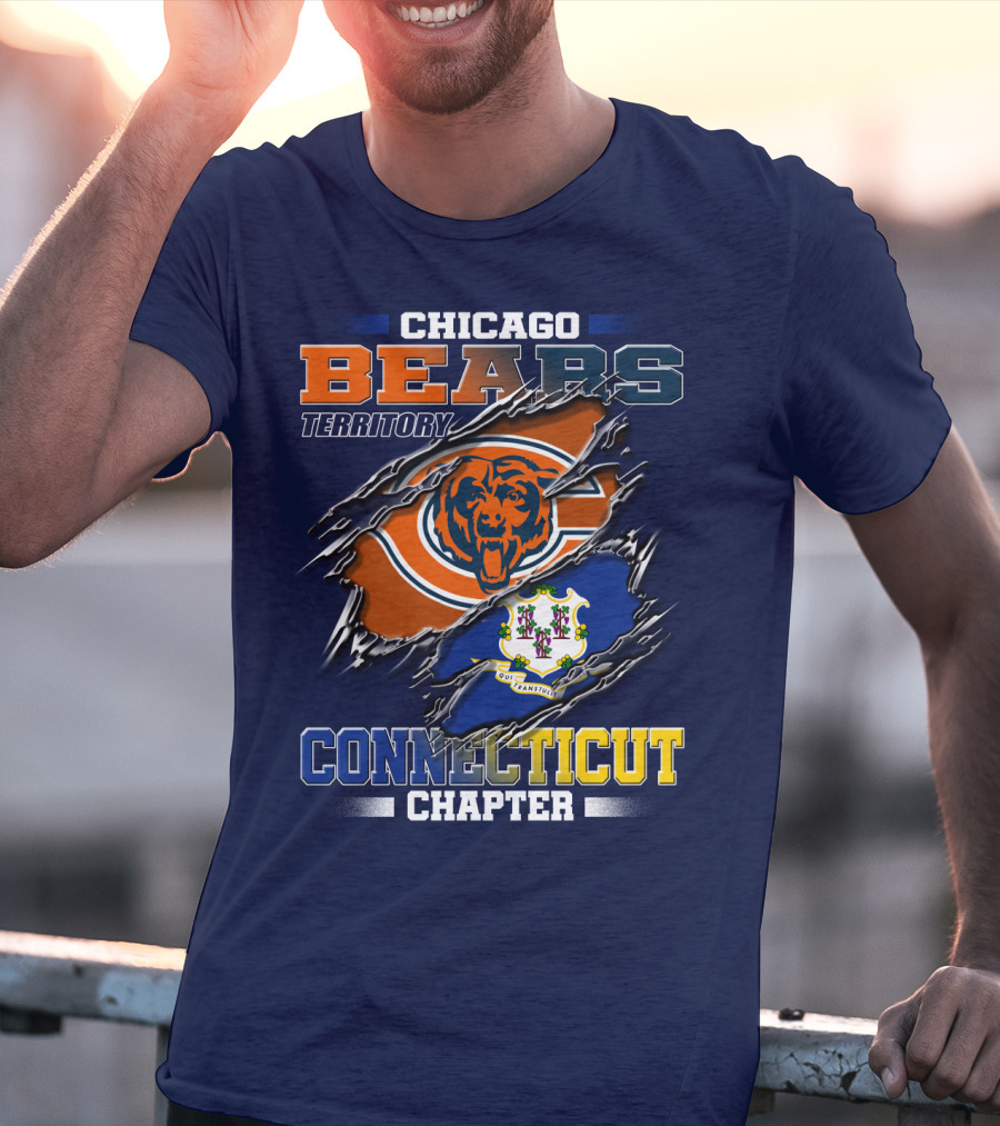 Chicago Bears Territory Connecticut Chapter T-Shirt