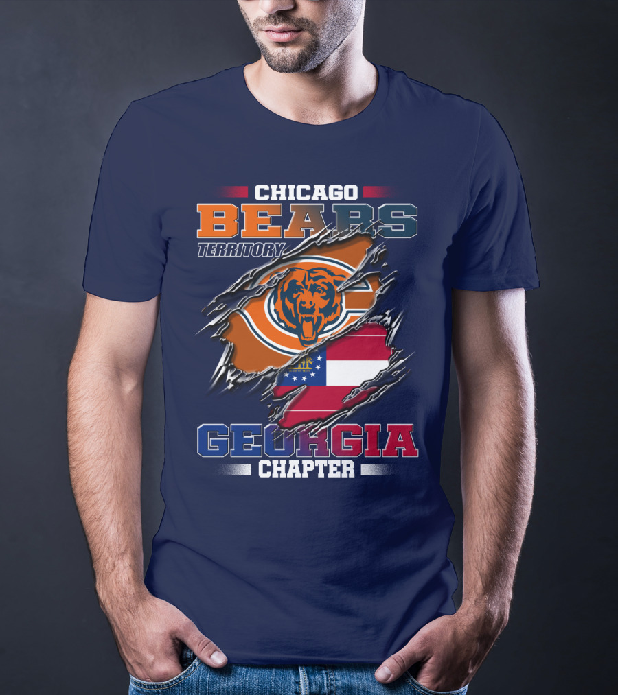 Chicago Bears Territory Georgia Chapter T-Shirt