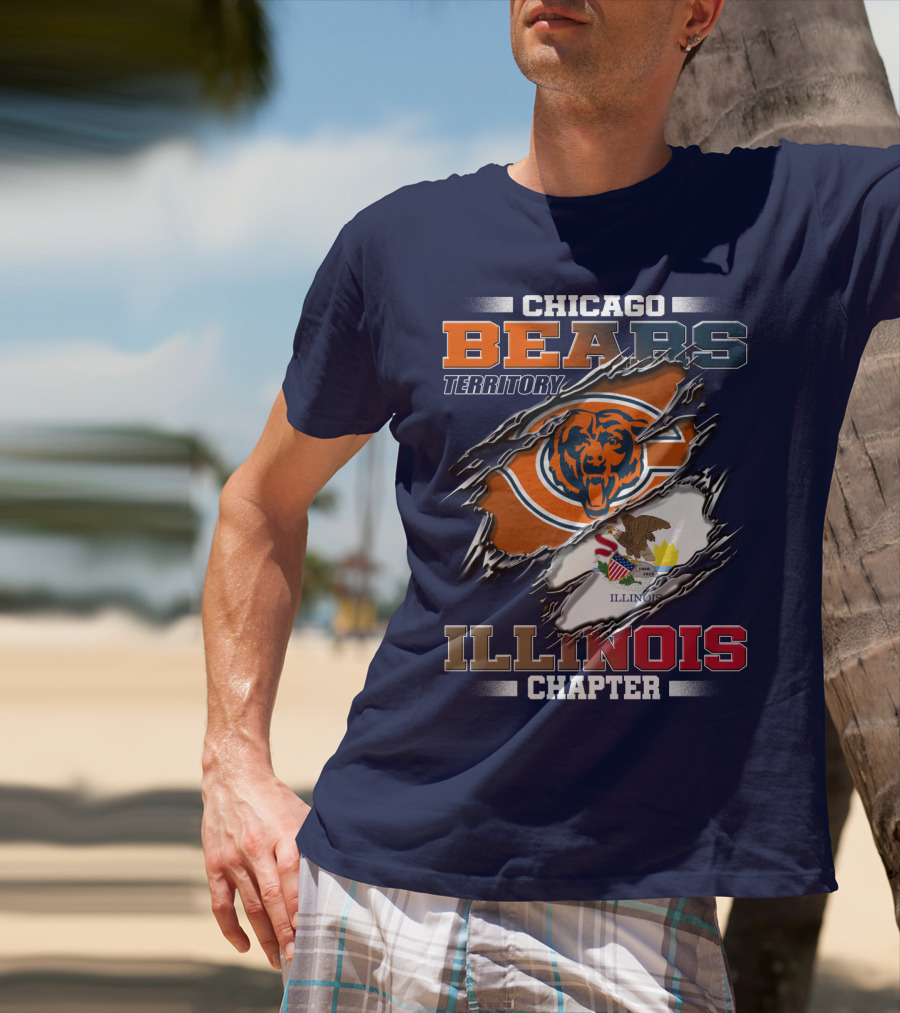 Chicago Bears Territory Illinois Chapter T-Shirt