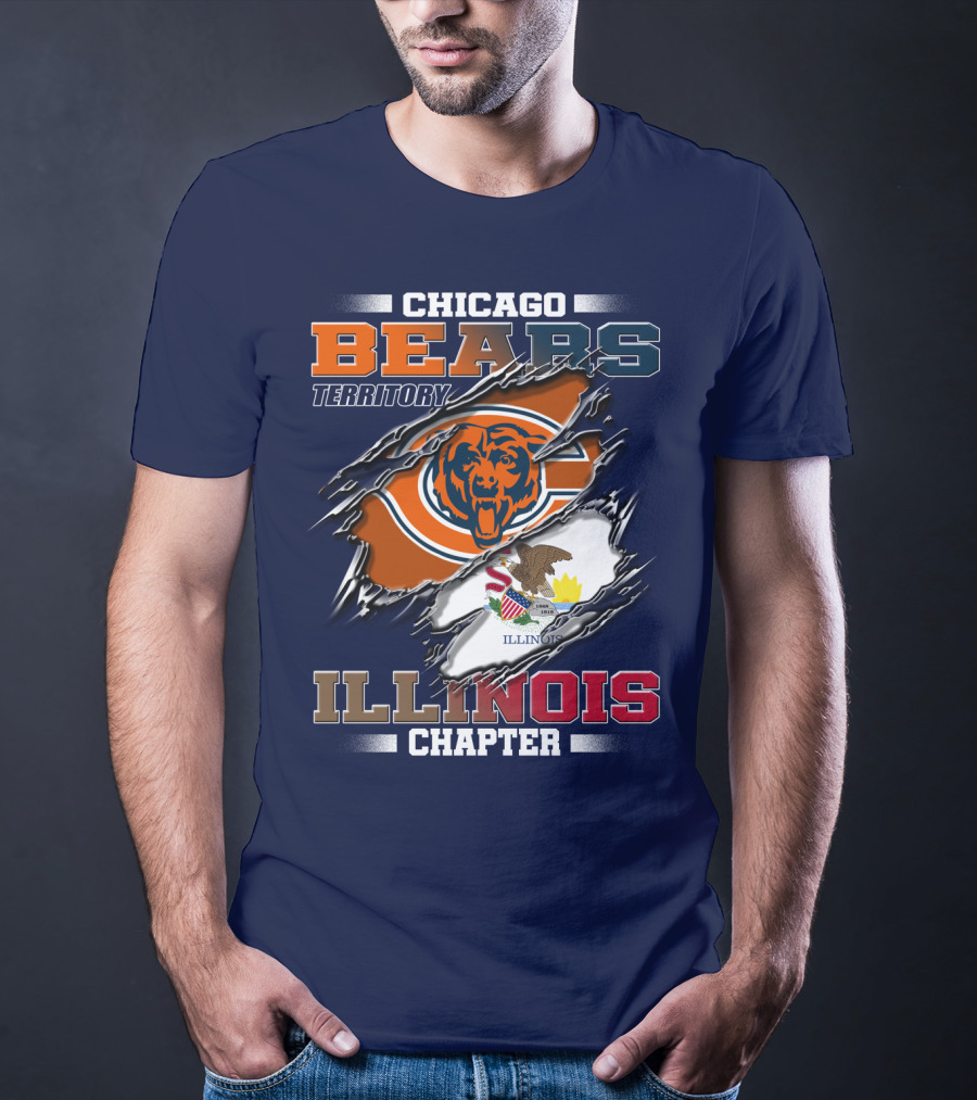 Chicago Bears Territory Illinois Chapter T-Shirt