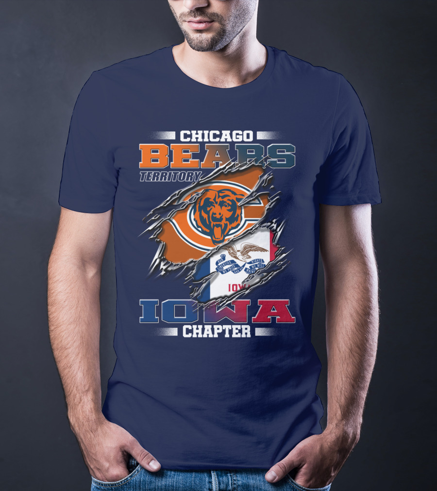 Chicago Bears Territory Iowa Chapter T-Shirt