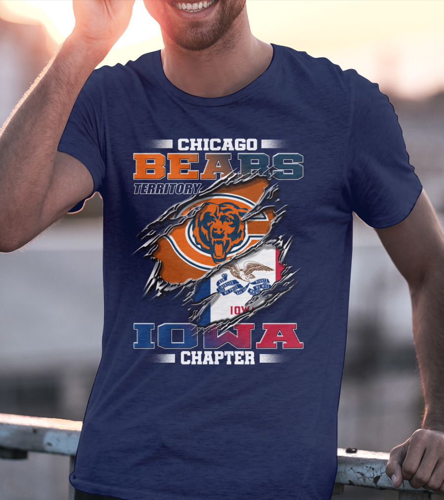 Chicago Bears Territory Iowa Chapter T-Shirt