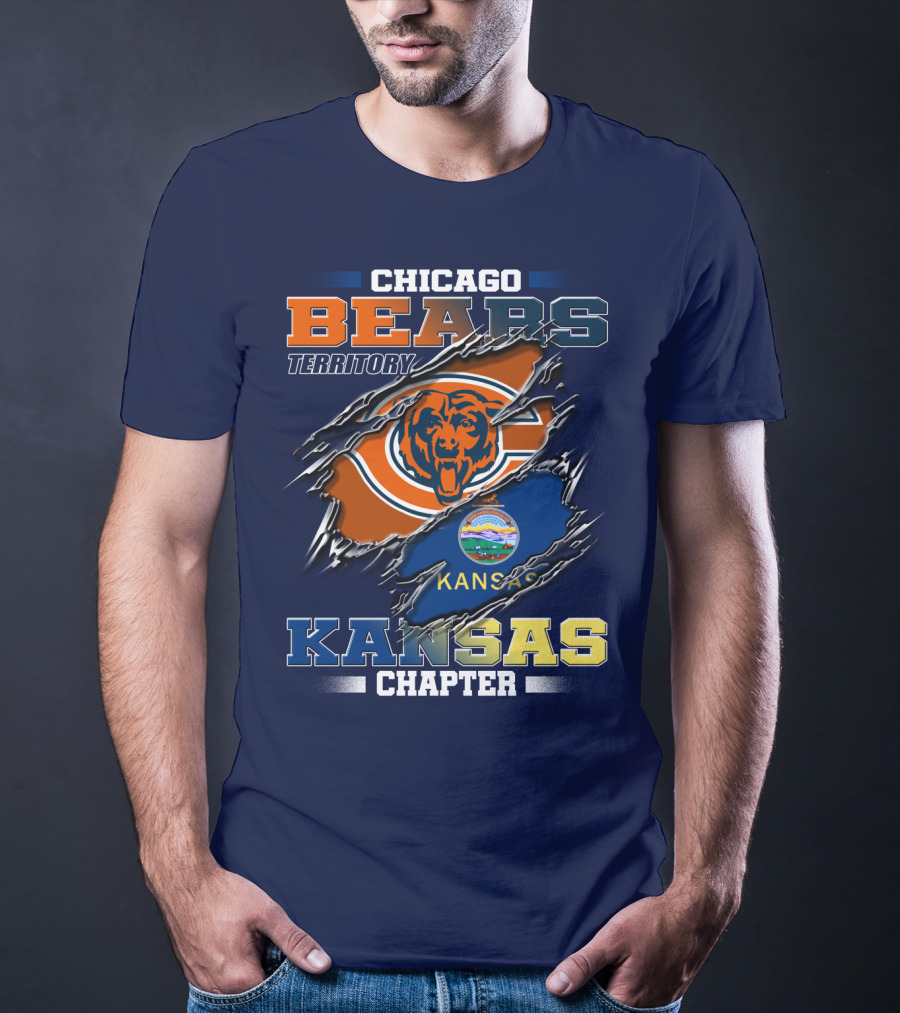Chicago Bears Territory Kansas Chapter T-Shirt