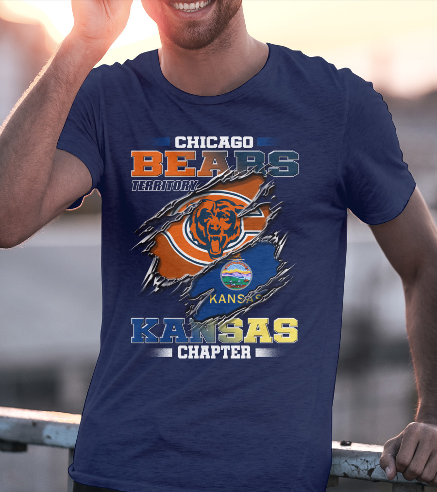 Chicago Bears Territory Kansas Chapter T-Shirt