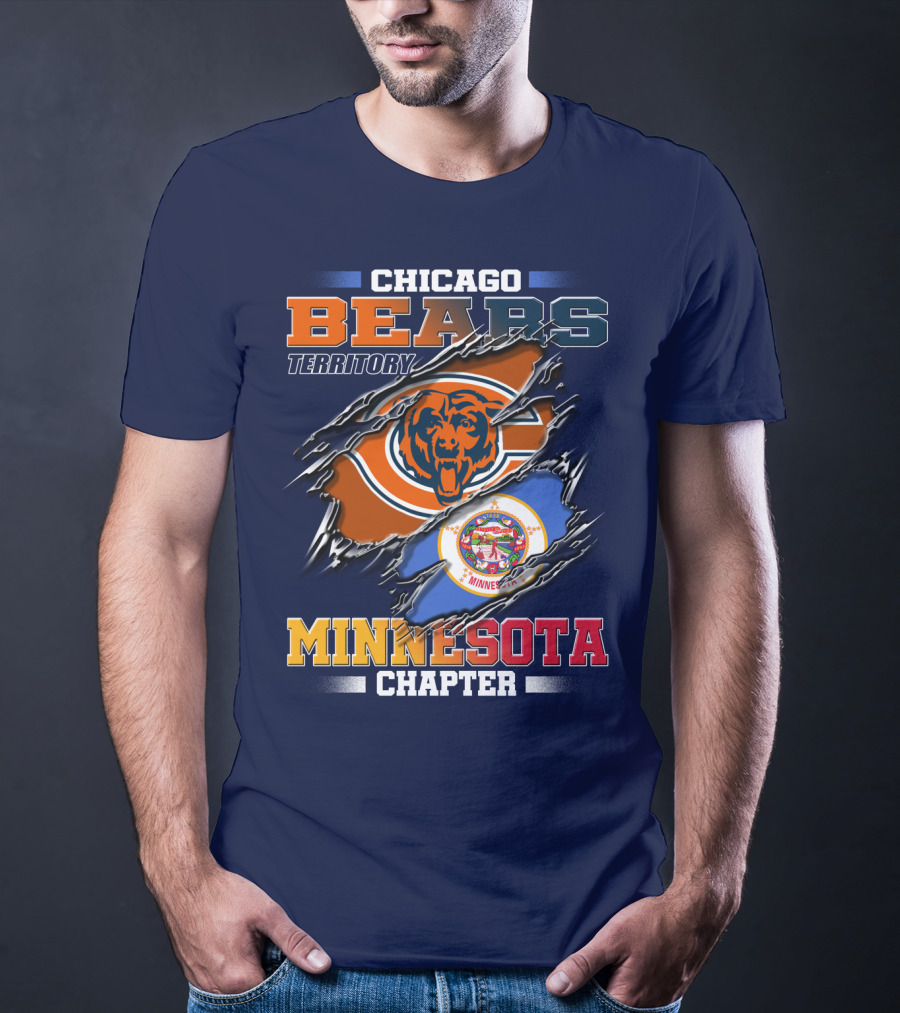 Chicago Bears Territory Minnesota Chapter T-Shirt