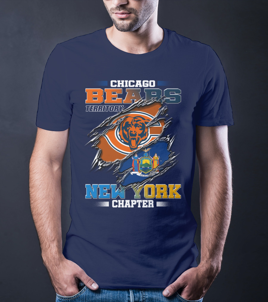 Chicago Bears Territory New York Chapter T-Shirt